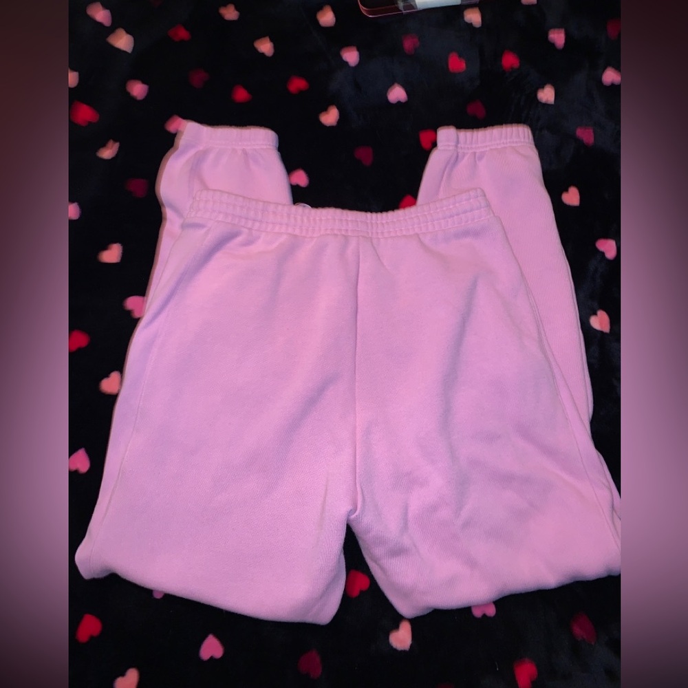 Victoria's Secret Pink Fleece Sweatshirt and pant set New sz small - Picture 15 of 16